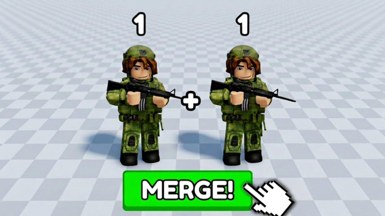 Merge a Mini Army troop lineup